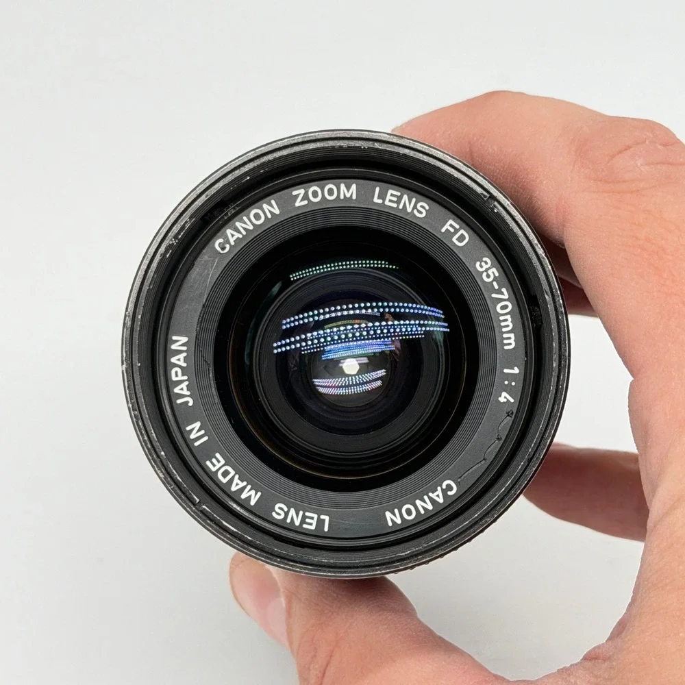 Canon Zoom Lens FD 35-70mm 1:4 Aperture Macro *Focus Ring Stuck at 35mm For Part